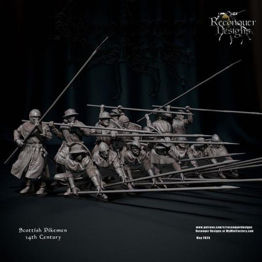 14th Century Scottish Pikemen